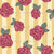 Country Retro Hand Drawn Floral in Pink, Green, and Yellow Image