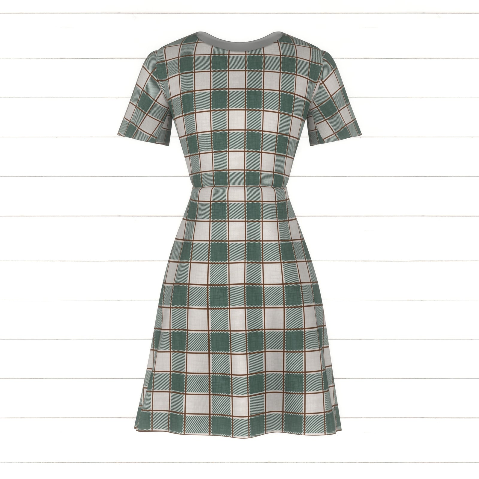 Feeling Jolly Plaid Dark Sage
