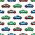 Colorful Toy Pixelated Video Game Cars Image