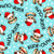 Rude-olph Sarcastic Christmas Reindeer Blue Image
