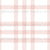 Valentine's Day Plaid / Light pink Image