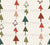 Tiny Christmas Trees on Cream Image