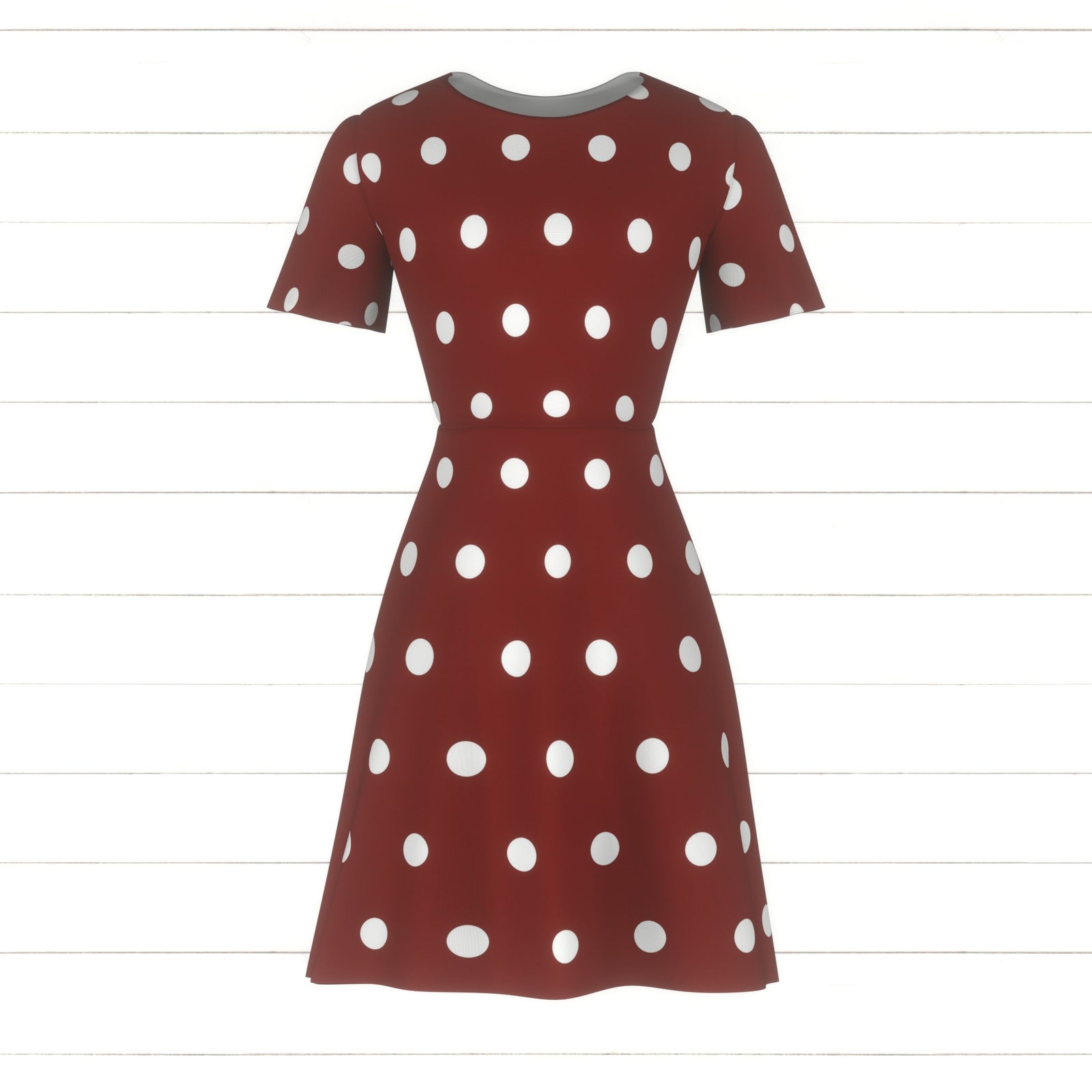 Christmas Red Polka Dots
