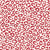 Leopard Print {Watermelon Red on Cream Off White} Image