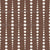 VERTICAL DOTTED STRIPES WITH OP ART EFFECT in leather brown. Bold modern Polka Dots as repeating circle motif with varied scale create a bold graphic look. Ideal for apparel, upholstery, gift wrap, interiors, sewing, and surface design projects. Image