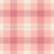 Pristine Peach Blossom Plaid - Peach Plethora - rose pink gingham Image