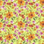 Finally Spring Floral Watercolor Wildflowers on Lemon Lime, Finally Spring by JLopezArt Image