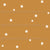 Cream Star Dots on Mustard Image