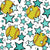 Team Spirit Softballs and Stars in Turquoise Image