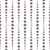 VERTICAL DOTTED STRIPES WITH OP ART EFFECT in brown on white. Bold modern Polka Dots as repeating circle motif with varied scale create a bold graphic look. Ideal for apparel, upholstery, gift wrap, interiors, sewing, and surface design projects. Image