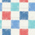 Chalk Textured Checker Board in Americana Red White Blue Image