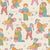 Pastels Colorful Pencils and Cute Kids Classroom Stationery on Ivory Image