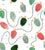 candy cane christmas lights strung up Image