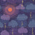 Stormy skies (The world above) Sun, rain, lightning and clouds in this moody abstract weather design. Image