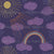 Rainbow skies   (the world above) - the sun and rain brings a rainbow from behind the clouds in the dark moody weather inspired design. Image