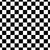 Black and white checkered fabric Image