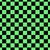 Bright green and black checkered pattern Image