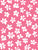 Little Flowers Dark Pink and White Image