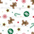 Gingerbread Joy Carnival - Gingerbread Men, Candy Canes, Snowflakes, and Stars - Dawn K Designs Image