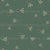Celebration Memorial Eggshell Beige and Cardinal Red Hearts and Dots on Dark Celadon Green - Celadon Cardinal Guardian: I am Always With You Image
