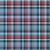 Red, White and Blue Plaid Check Tartan Image