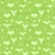 Retro Pastel Halloween Midcentury Bats in Double Green Image