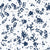 Wattle Blossoms Navy - A design full of tiny blossoms from the Australian Golden Wattle tree. Image