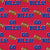 Team Spirit Football Go Bills! Buffalo Bills Colors Royal Blue and Red Image