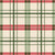 Natural Christmas Plaid - red green white wallpaper Image