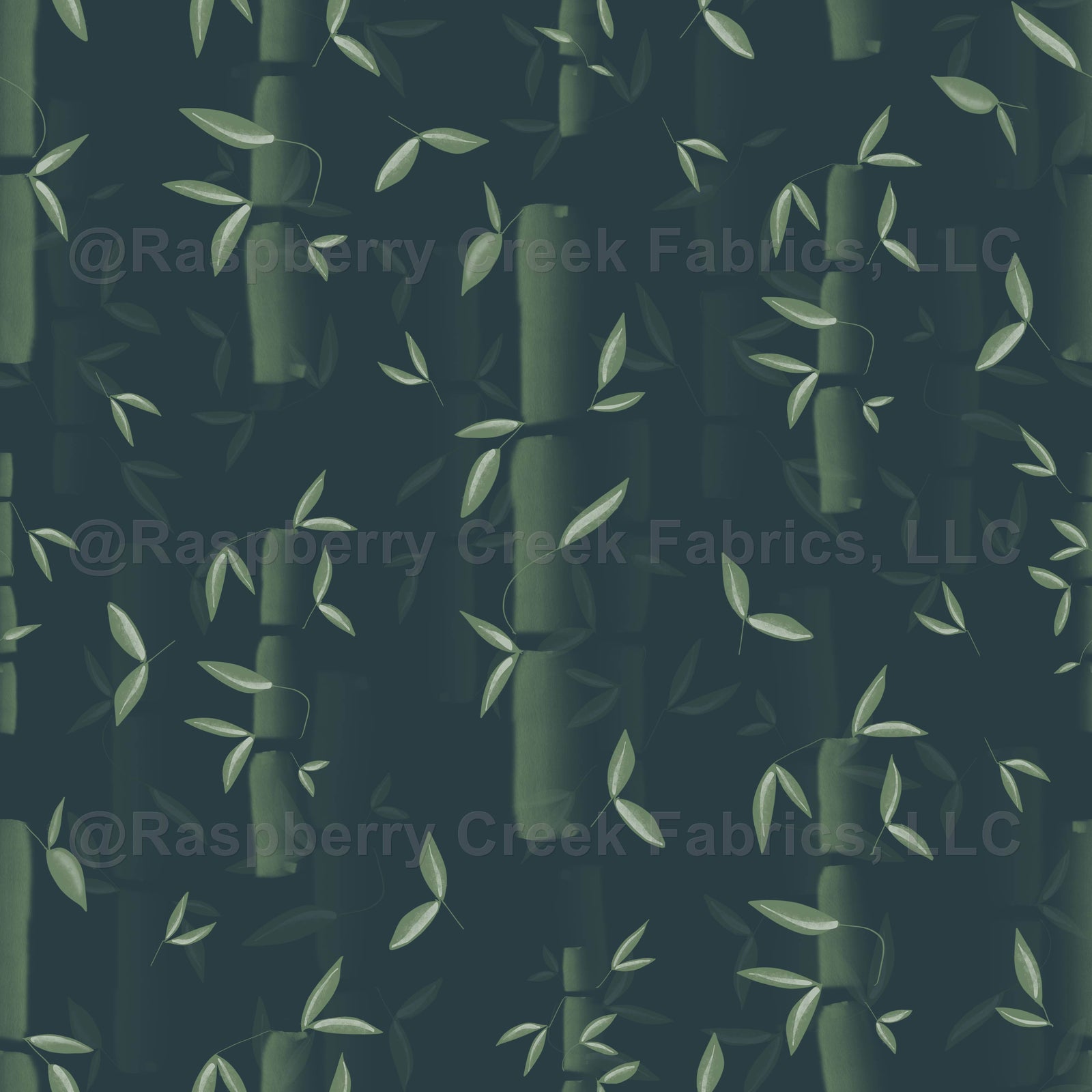 Harmonious Bamboo in Pantone Green 6184 C