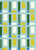 Happy retro checks fresh mint, green, blue Geometric checkerboard pattern in fresh and cool retro colors. Basic abstract pattern. Mint and green in vintage look. Image