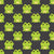 Cute Cartoon Frogs on Charcoal Gray Image