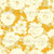 Creamy Roses Stamped on Yellow Orange Image