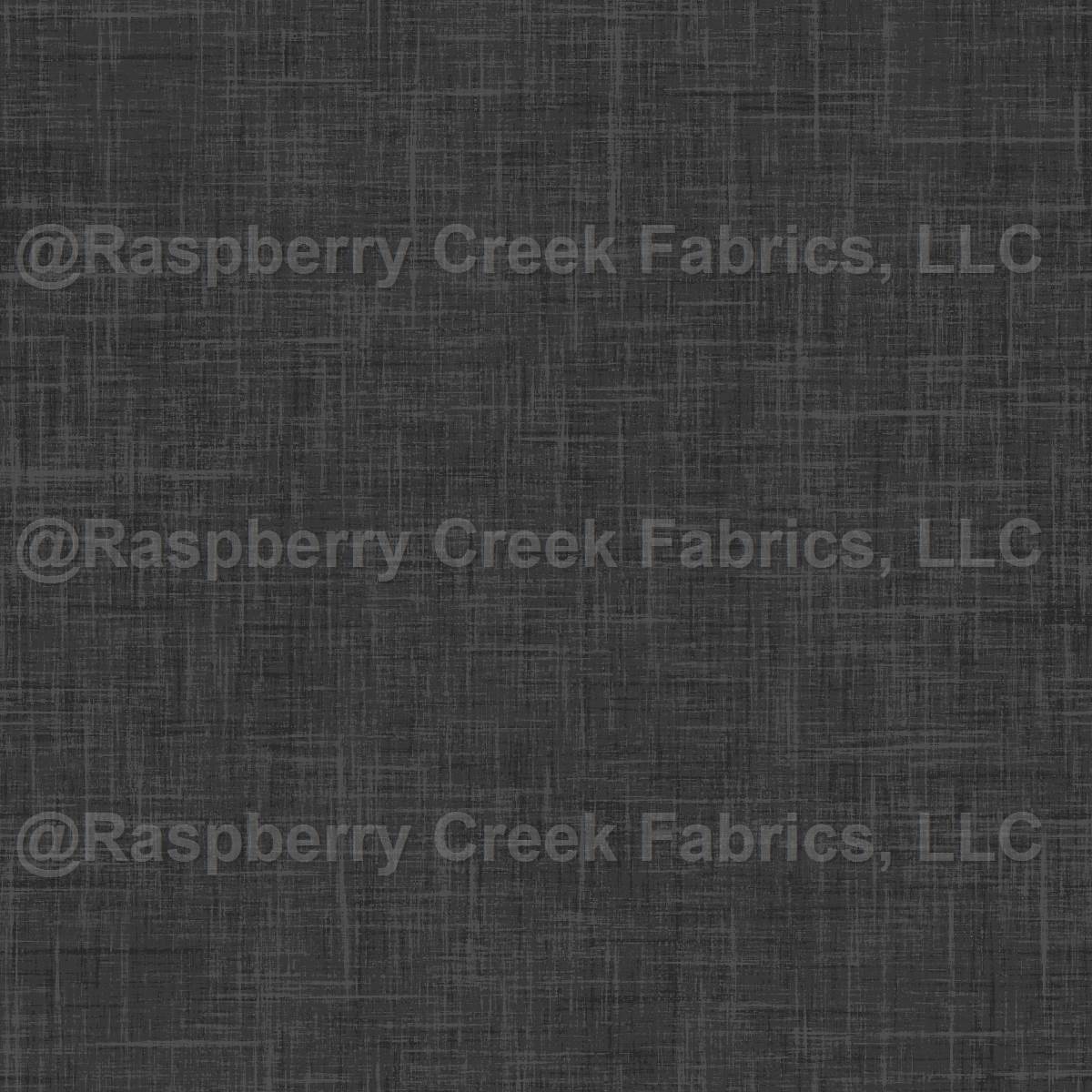 Printed Textured Solid Black, Paws & Pumpkins by Krystal Winn Design