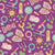 Colorful Pastels and Dark Mauve Biology Science Lab Back to School Image