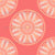 Peaches and Cream Dot Polka Mandala Image