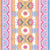Orion Garden Floral Hand Painted Stripe in Pink Yellow White Green, Aegean Summer by Stephanie Fiona Design Image