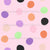 Pink, dots, tossed, modern, black, bright green, purple, beige, orange, kids, red orange, girls, polka dots, women, halloween, pastel, bright, fall Image