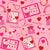 Be My Valentine Collection Hero Pattern in Pink Background Image