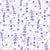 Lavender flowers and purple splashes watercolor seamless pattern on white background. Print for textile, wallpaper, wrapping paper. Image