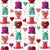 Cute Valentine Monsters & Conversations Hearts | Monster Love Collection Image