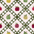 Apple Season Geometric Patchwork in Tan and Green Image