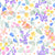Pastel Spring-watercolor sky flower Image