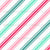 Retro Pink and Aqua Diagonal stripe on white large scale wallpaper Image