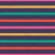 Bright Textured Horizontal Rainbow and Dark Navy Stripes Multicolored Image