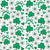 Shamrock Daisy Floral on White Image