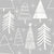 Christmas Tree Gray - Evergreen Tree - Pine Tree Gray Image