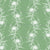 Hand Drawn White Floral and Spiral Motifs and Leaves on Sage Green Wallpaper Image