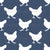 Barnyard Basics chickens blue Image