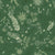 Floral doodles in cream, green and white repeat pattern on  dark green Image